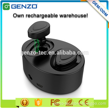 High quality mini Bluetooth 4.1 earbuds own rechargeable warehouse wireless headset Bluetooth